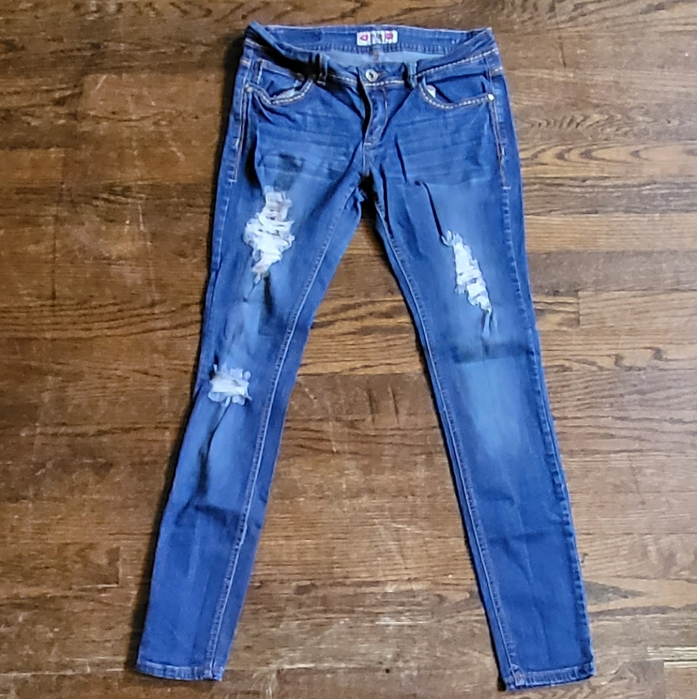Distressed Jeans